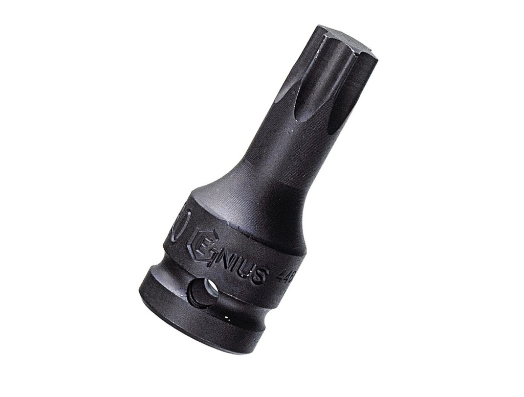 Impact bit socket 1/2 with TORX T10 (4460S10, GENIUS)