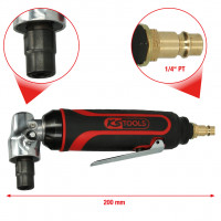 Pneimatiskā leņķa stieņa slīpmašīna, 18 000 apgr./min, 6 mm patrona (515.5420, KS TOOLS)