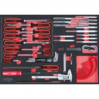 Screwdriver and punch set, 41 pcs, 3/3 system insert (711.1041, KS TOOLS)