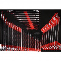 Spanner set in foam insert, 40 pcs (811.1040, KS TOOLS)