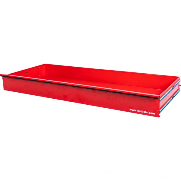 Drawer with website print and ball-bearing slides for P40 trolley, 1429x568x145 mm (873.6008-R004P, KS TOOLS)