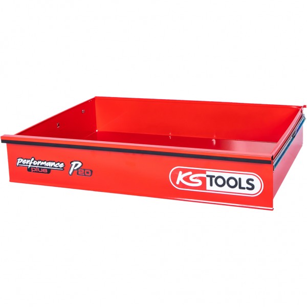 Atvilktne ar logotipu un lodīšu vadotnēm P20, 785x568x145 mm (873.2008-R002P, KS TOOLS)