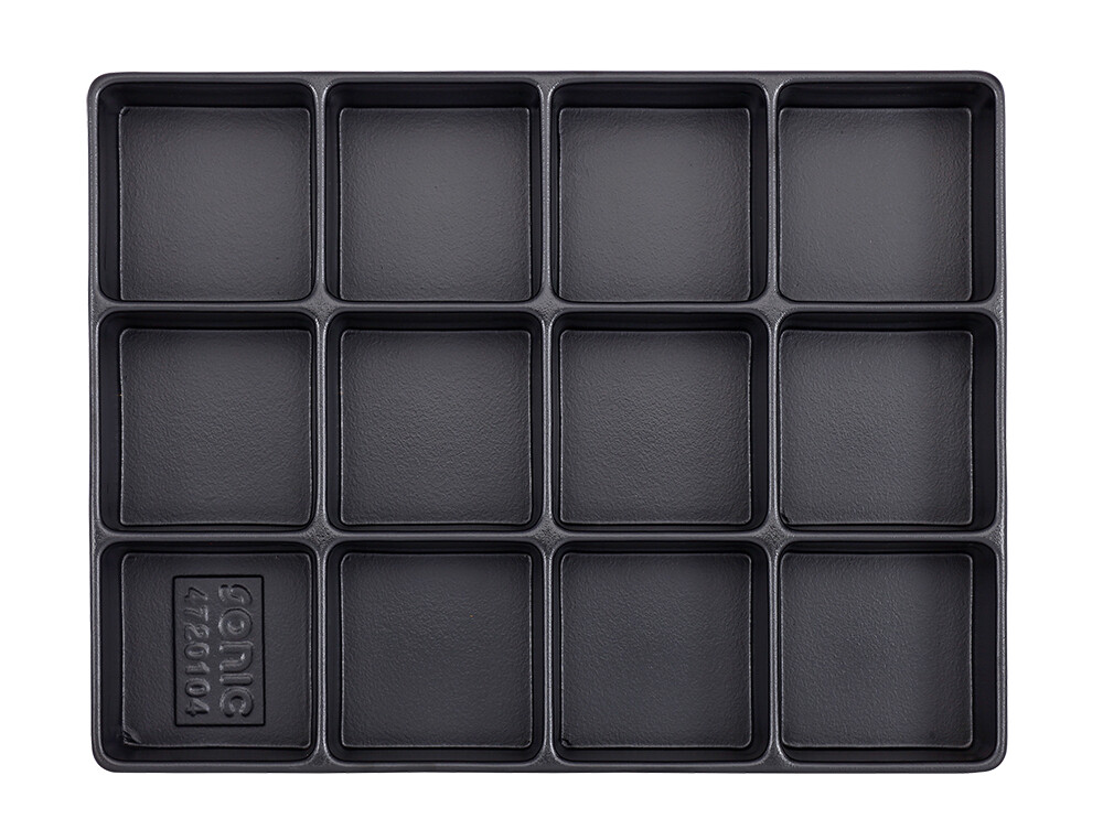 Plastic organiser tray with compartments (4720104, SONIC)