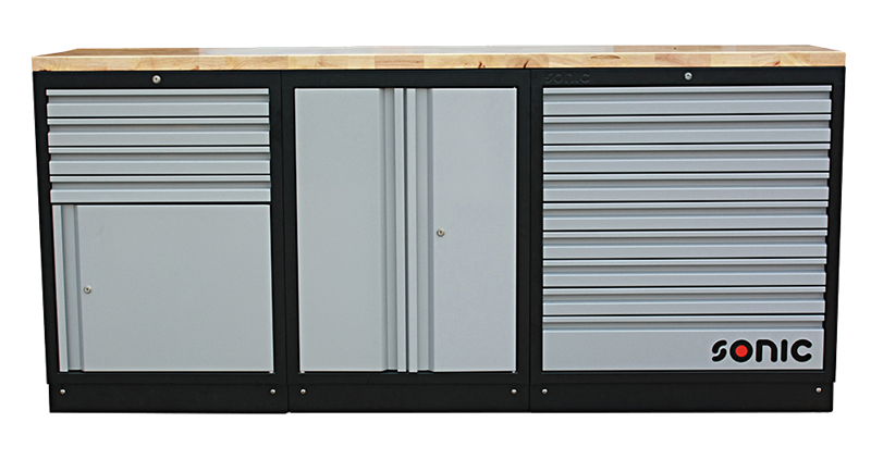 Workbench with wooden (rubber-surfaced) top (4731505, SONIC)