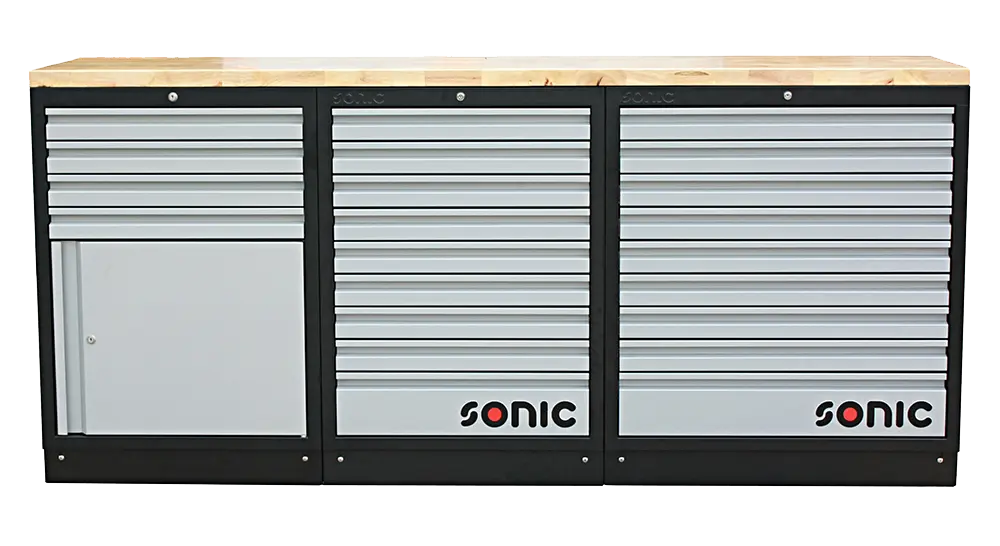 Darbastalis su mediniu stalviršiu (4731506, SONIC)