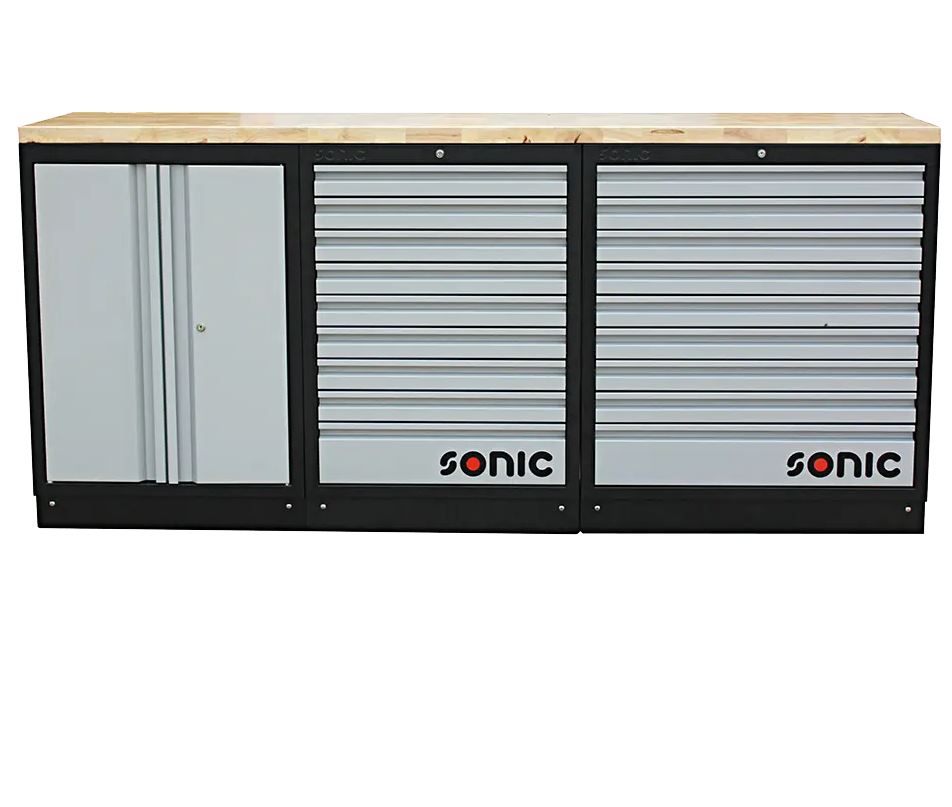 Workbench with metal top (4731507, SONIC)