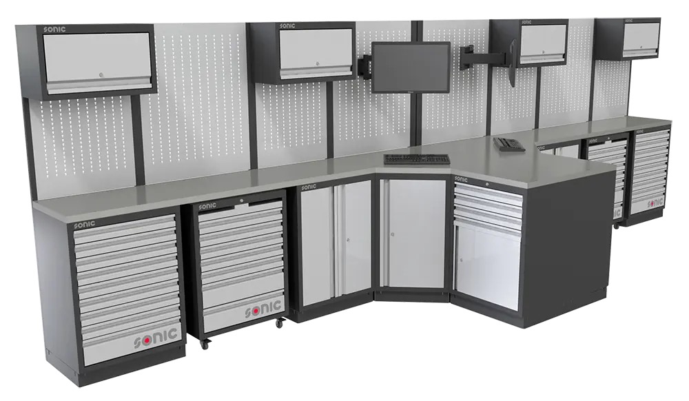 Tool cabinet set 6140mm Sonic Equipment (4731535, SONIC)