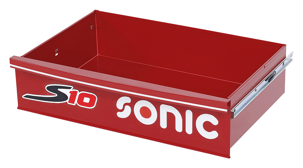 Didelis stalčius S10 vežimėliui, raudonas (47319, SONIC)