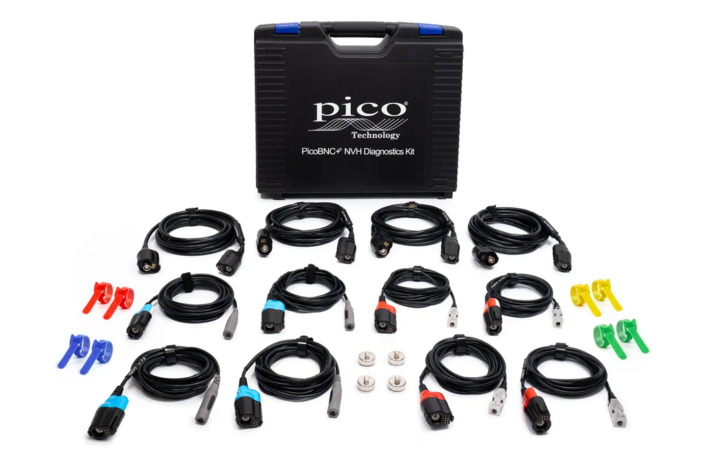 PicoBNC+ NVH 4 kanalų išplėstinis triukšmo ir vibracijų diagnostikos rinkinys (PQ429, PICO)