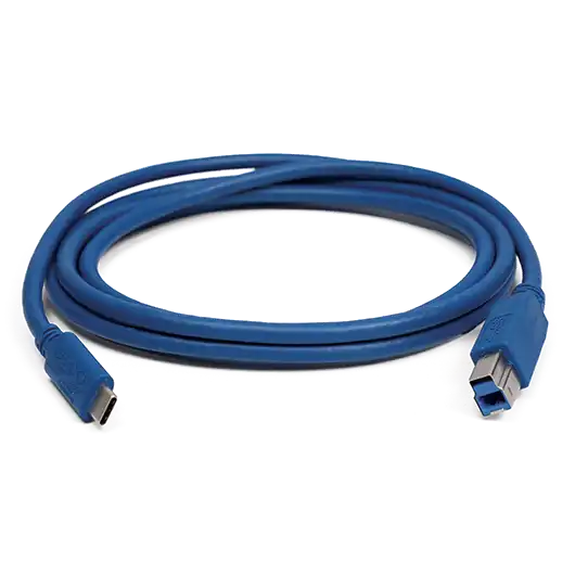 Laidas USB C – USB B (3.1), 1,8 m, mėlynas (TA577, PICO)