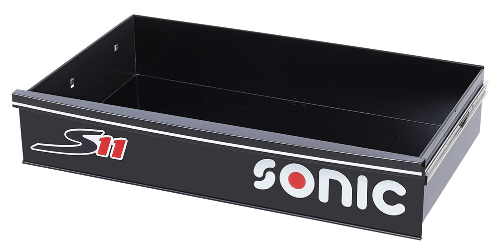 Large drawer for S11 trolley, black (47366, SONIC)