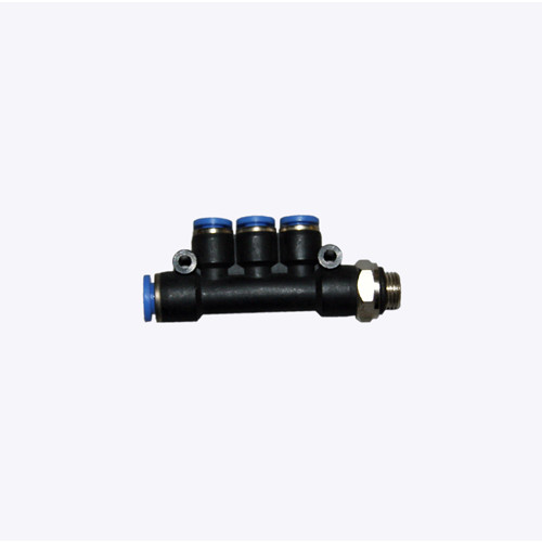 5-way fitting 1/8 in. 6-4-4-4 (B7351000, RAVAGLIOLI)
