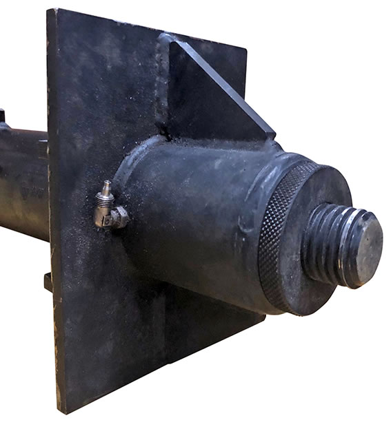 Cylinder, matt black painted (042400260, RAVAGLIOLI)