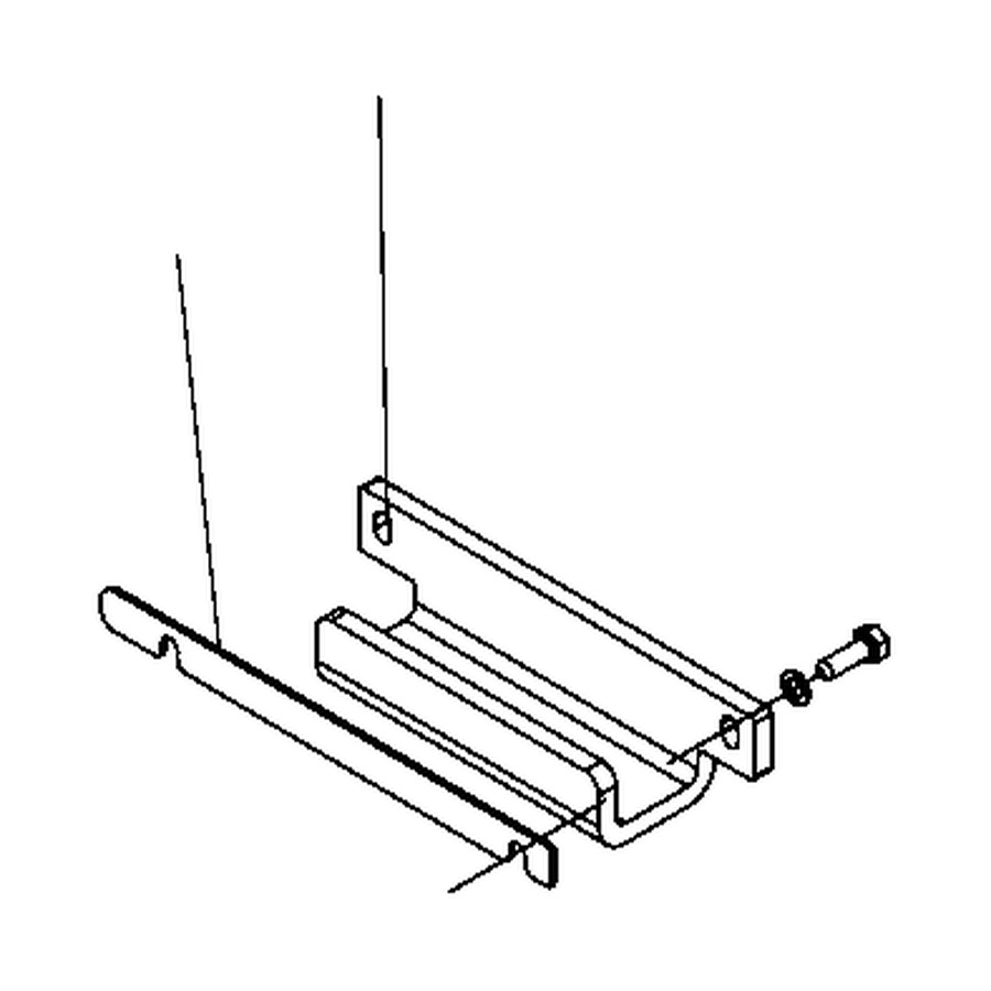Reinforced holder bracket (043410402, RAVAGLIOLI)