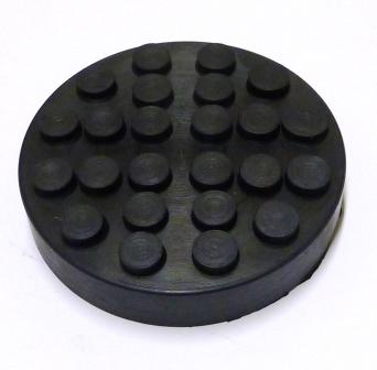 Rubber pad d.120 with pegs (046405771, RAVAGLIOLI)