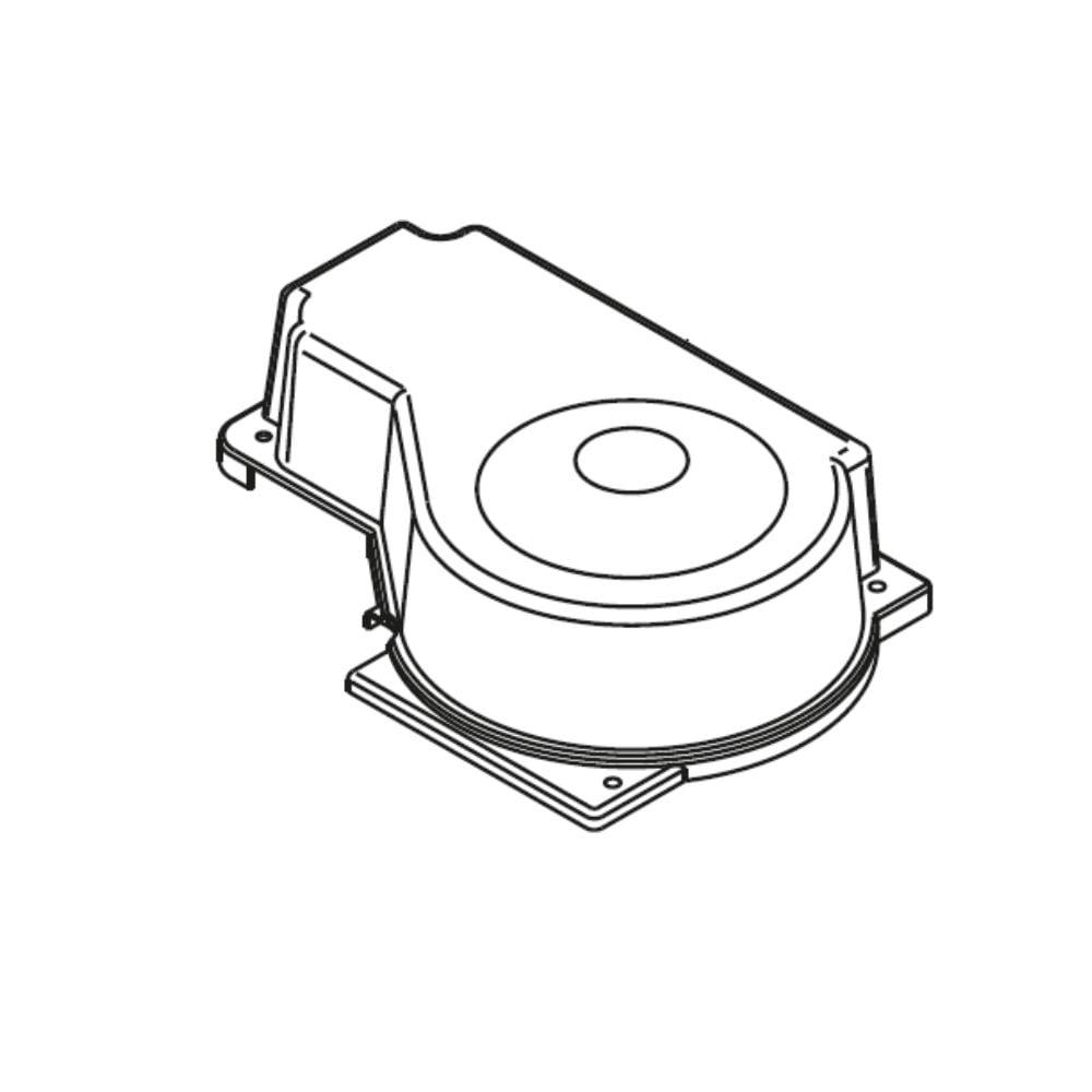 Black pulley cover (047113050, RAVAGLIOLI)