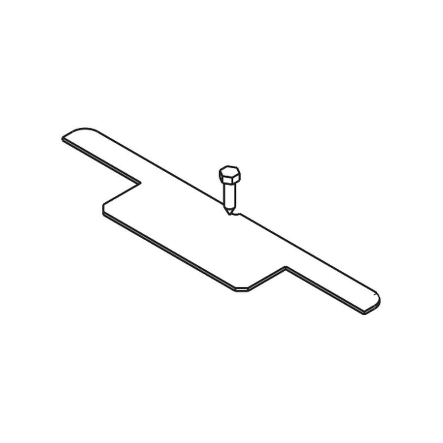 Wide felt stop plate (047119030, RAVAGLIOLI)