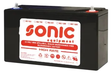 Battery (accumulator) 12 V, 1600 A, 255×170×195 mm, for a mobile jump starter (4811212, SONIC)