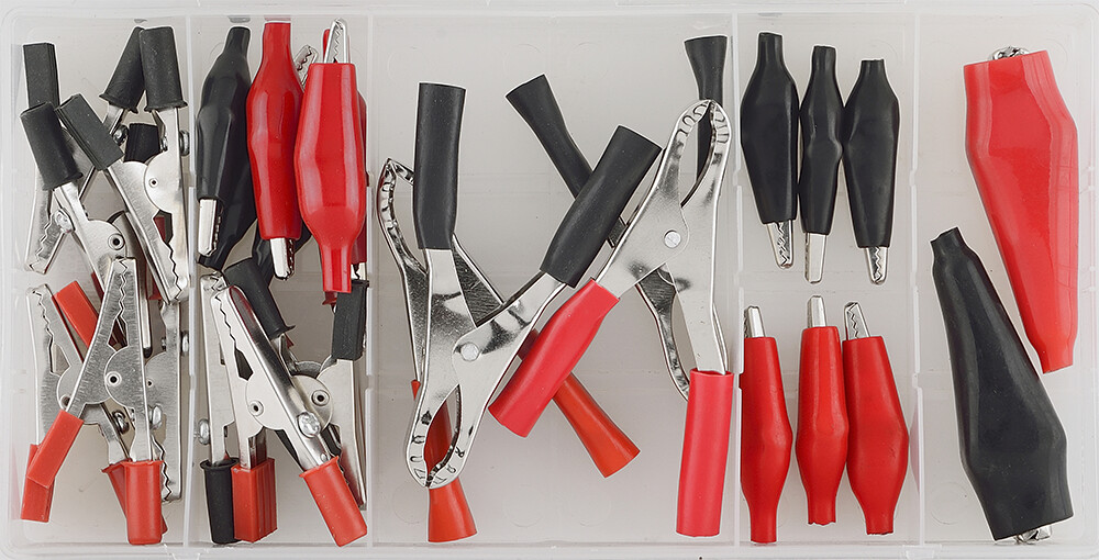Krokodilo spaustukų rinkinys 28 vnt. (4822316, SONIC)