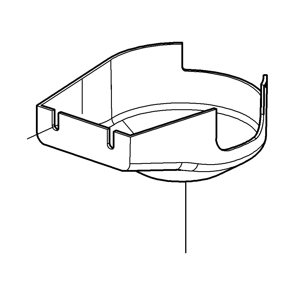 Lower cover (129516210, RAVAGLIOLI)