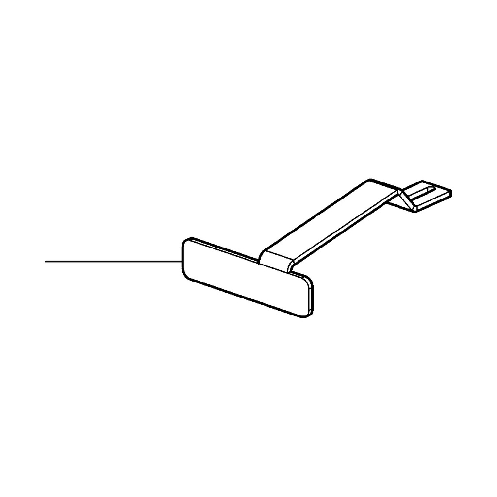 Counterweight support, galvanized (129516390, RAVAGLIOLI)