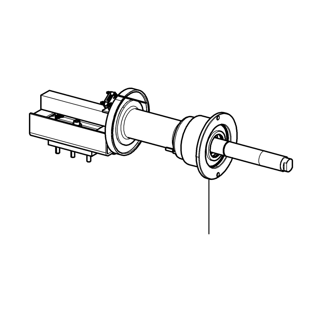Rotating unit with 2 piezo sensors (129690041, RAVAGLIOLI)