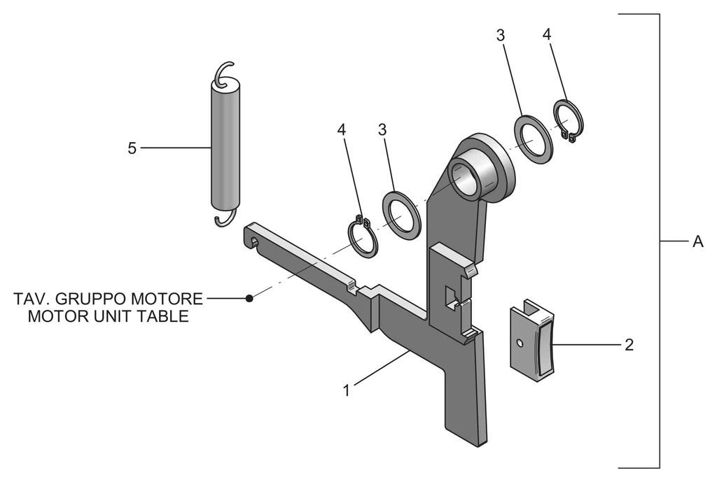 Brake assembly G2.119HFM (129695920, RAVAGLIOLI)