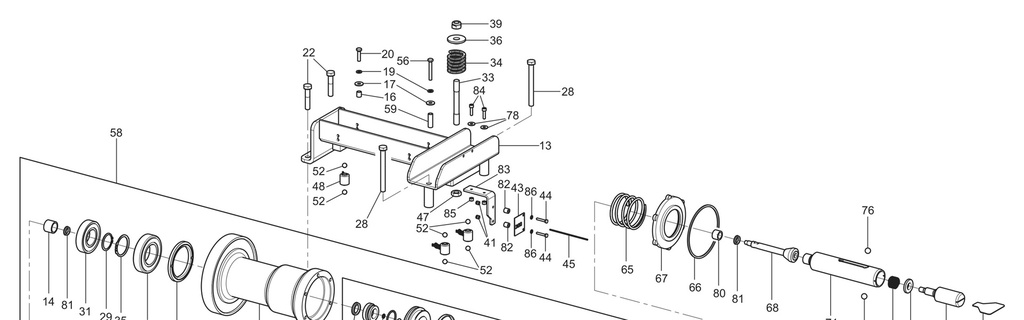 Rotating plate assembly with 3 pneumatic sensors (129790030, RAVAGLIOLI)