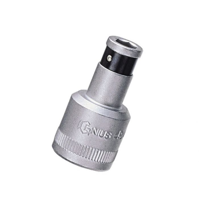 Bit holder adapter 1/2 to 1/2, Genius Tools (484516, GENIUS)