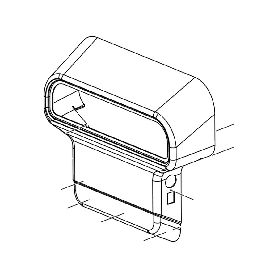 Thermoformed tablet holder panel (201514250, RAVAGLIOLI)