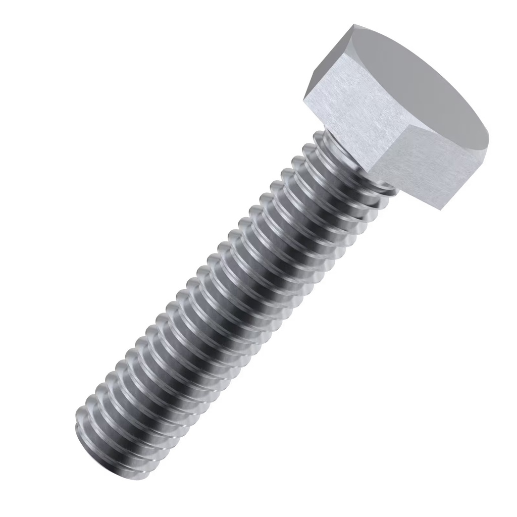 Šešiabriaunės galvutės varžtas M8x40, UNI 5739, cinkuotas (203042, RAVAGLIOLI)