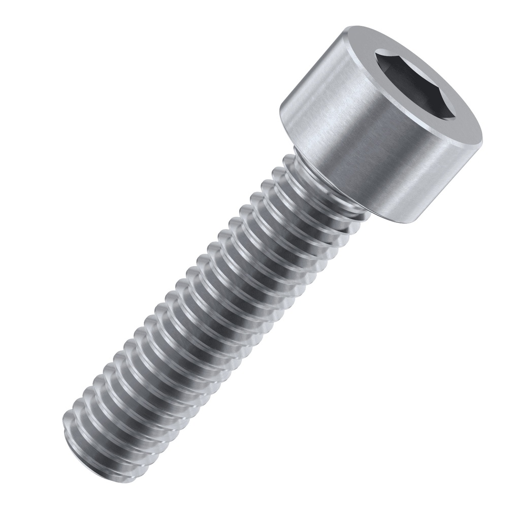 Hex socket head cap screw M6x25, ISO 4762, zinc plated (206127, RAVAGLIOLI)