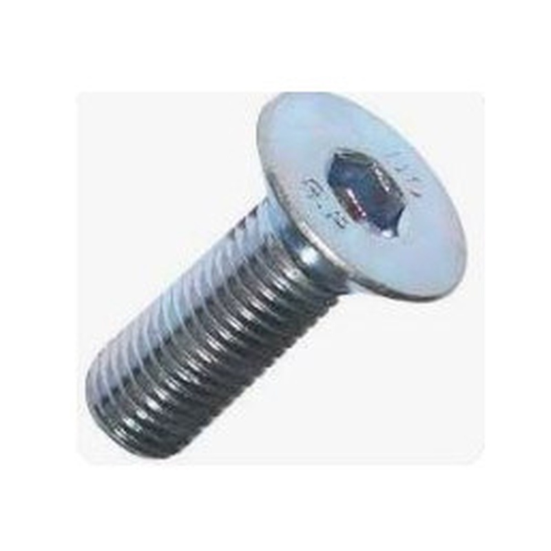 Galvanised countersunk socket head screw M6x8, UNI 5933 (209010, RAVAGLIOLI)