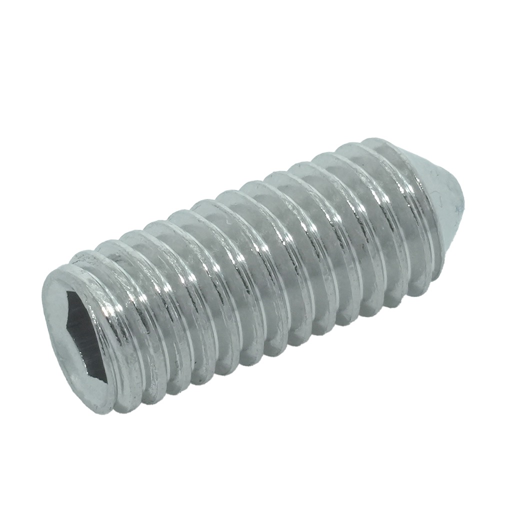 Grub screw M10x25 cone point, stainless steel (212901, RAVAGLIOLI)