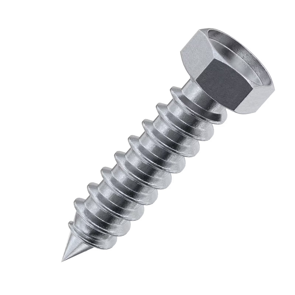 Hexagon head self-tapping screw 6.3x25 UNI 6949 / DIN 7976, zinc-plated (220085, RAVAGLIOLI)