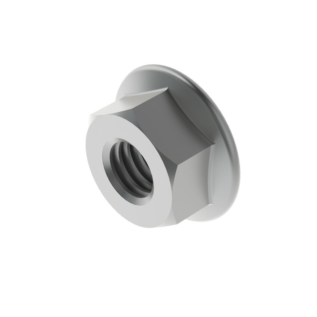Flange nut M6 (228500, RAVAGLIOLI)