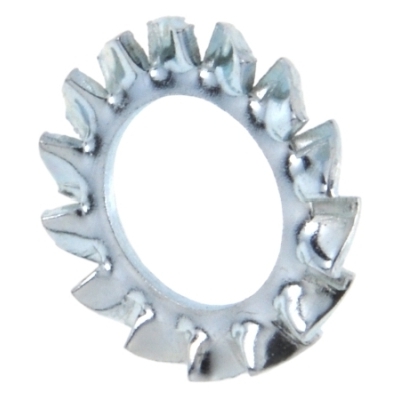 External tooth serrated lock washer 4.3 zinc-plated DIN 6798 A (239018, RAVAGLIOLI)