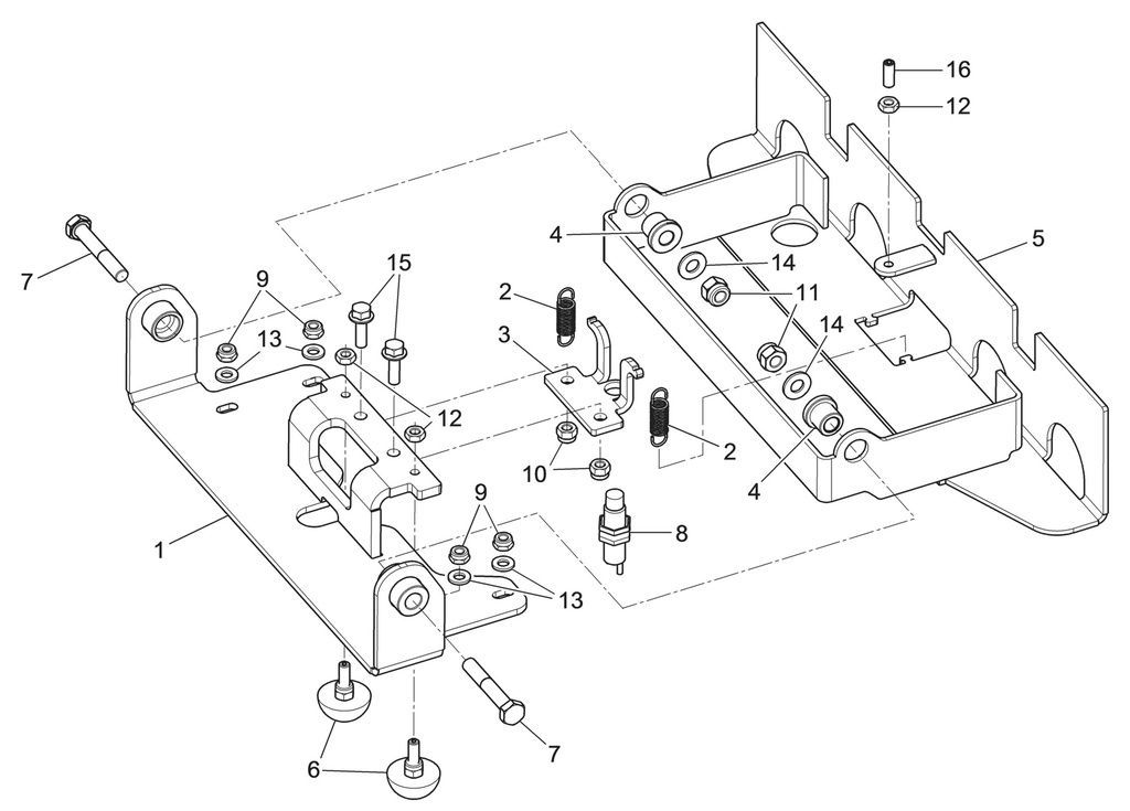 Activation leverage unit (251090331, RAVAGLIOLI)