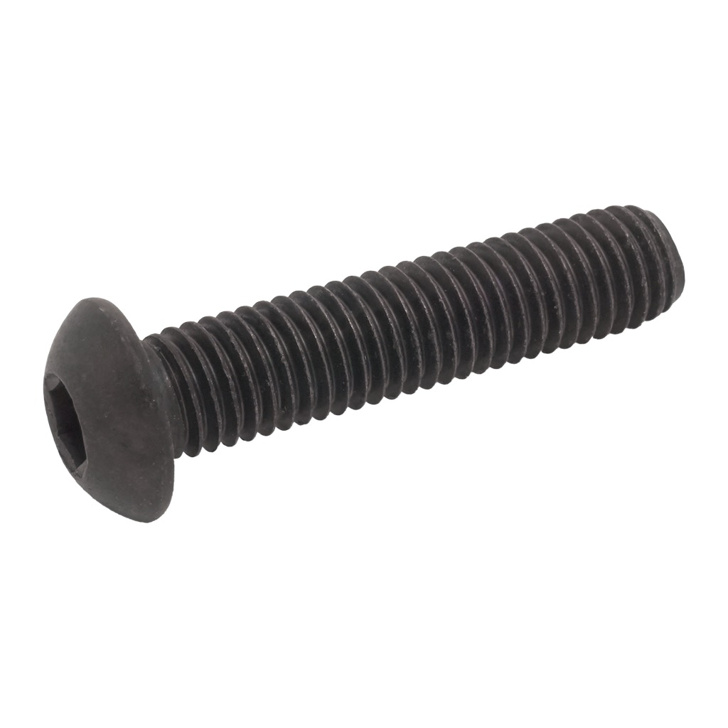 TBEI screw M6x16 ISO 7380-1, black (271016, RAVAGLIOLI)