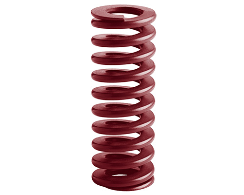 Spring CF 16x8x25 ISO 10243, red (299177, RAVAGLIOLI)