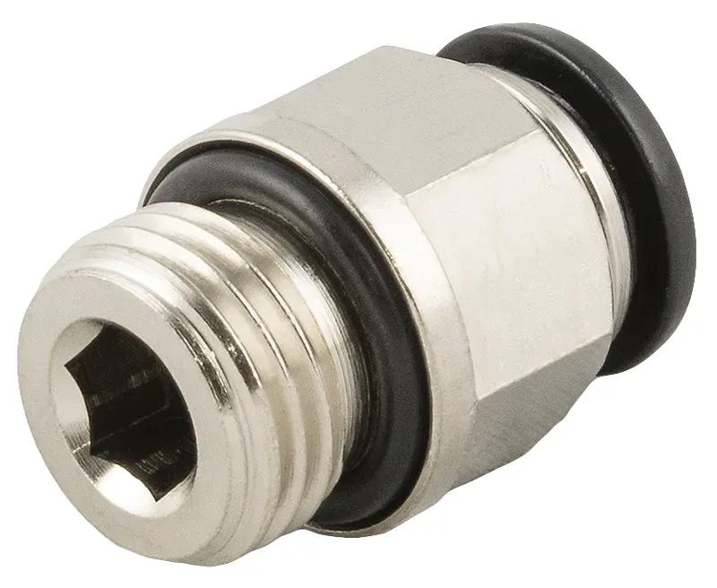 Quick-release straight fitting (325055, RAVAGLIOLI)