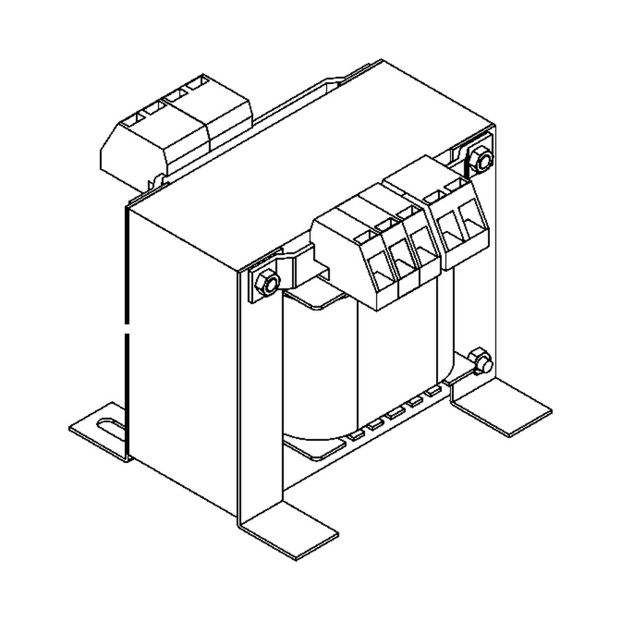 Power transformer 160 VA 0-230-400/0-24 V (528083, RAVAGLIOLI)