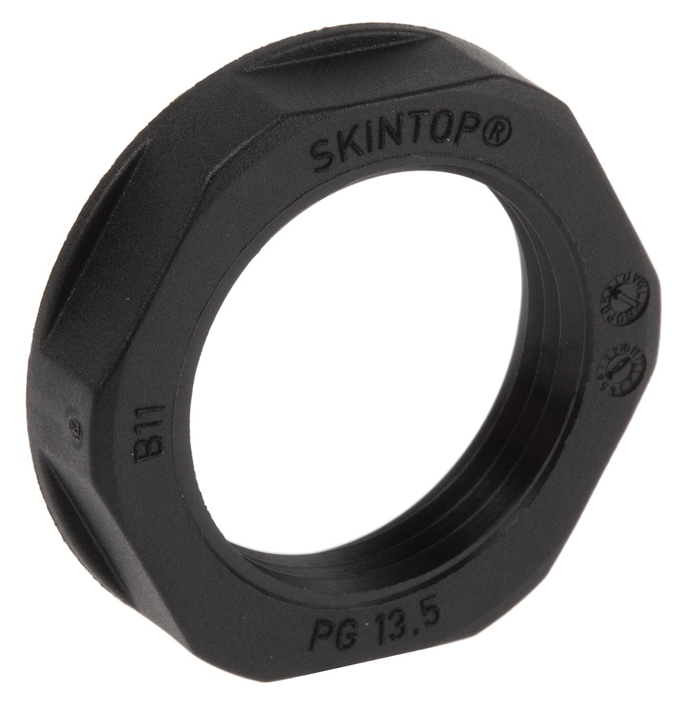 Black ring nut PG13.5 (534107, RAVAGLIOLI)