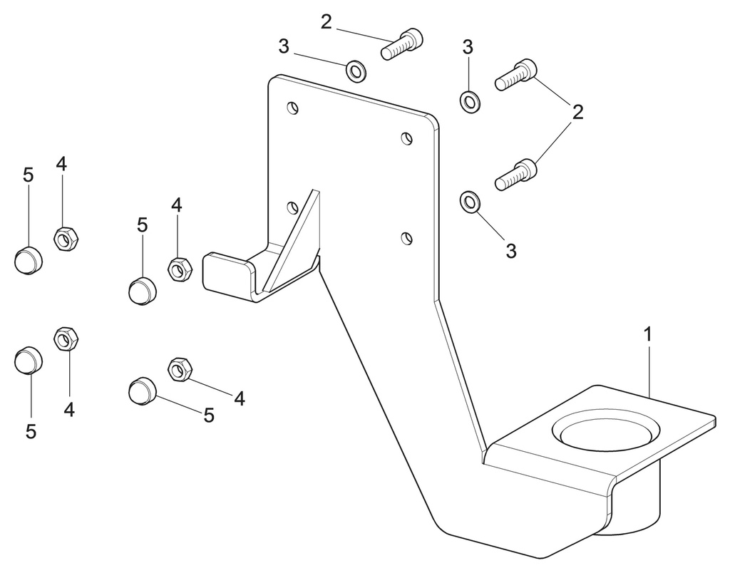 Quick Fitting Support Assembly (710290470, RAVAGLIOLI)