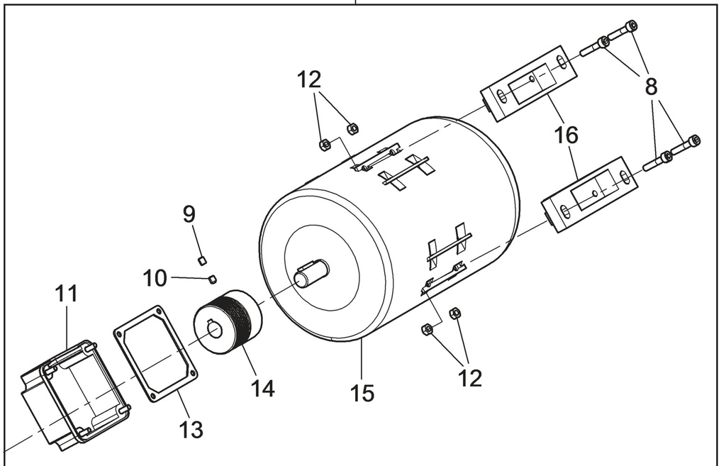 Motor unit (710291031, RAVAGLIOLI)