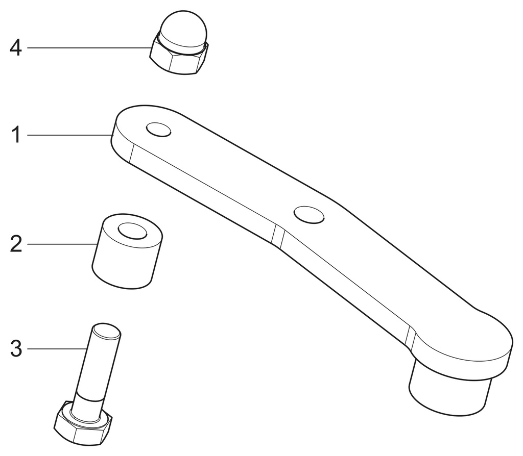Bead breaker retaining unit (710291720, RAVAGLIOLI)