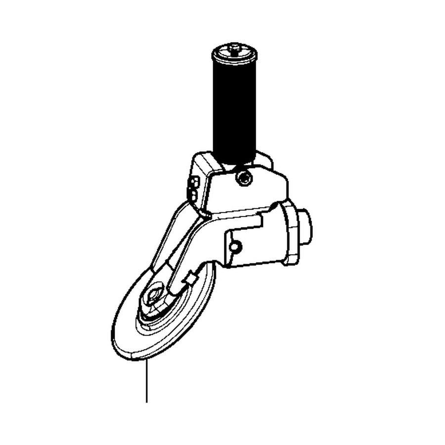 Support with upper bead breaker roller assembly (710592552, RAVAGLIOLI)