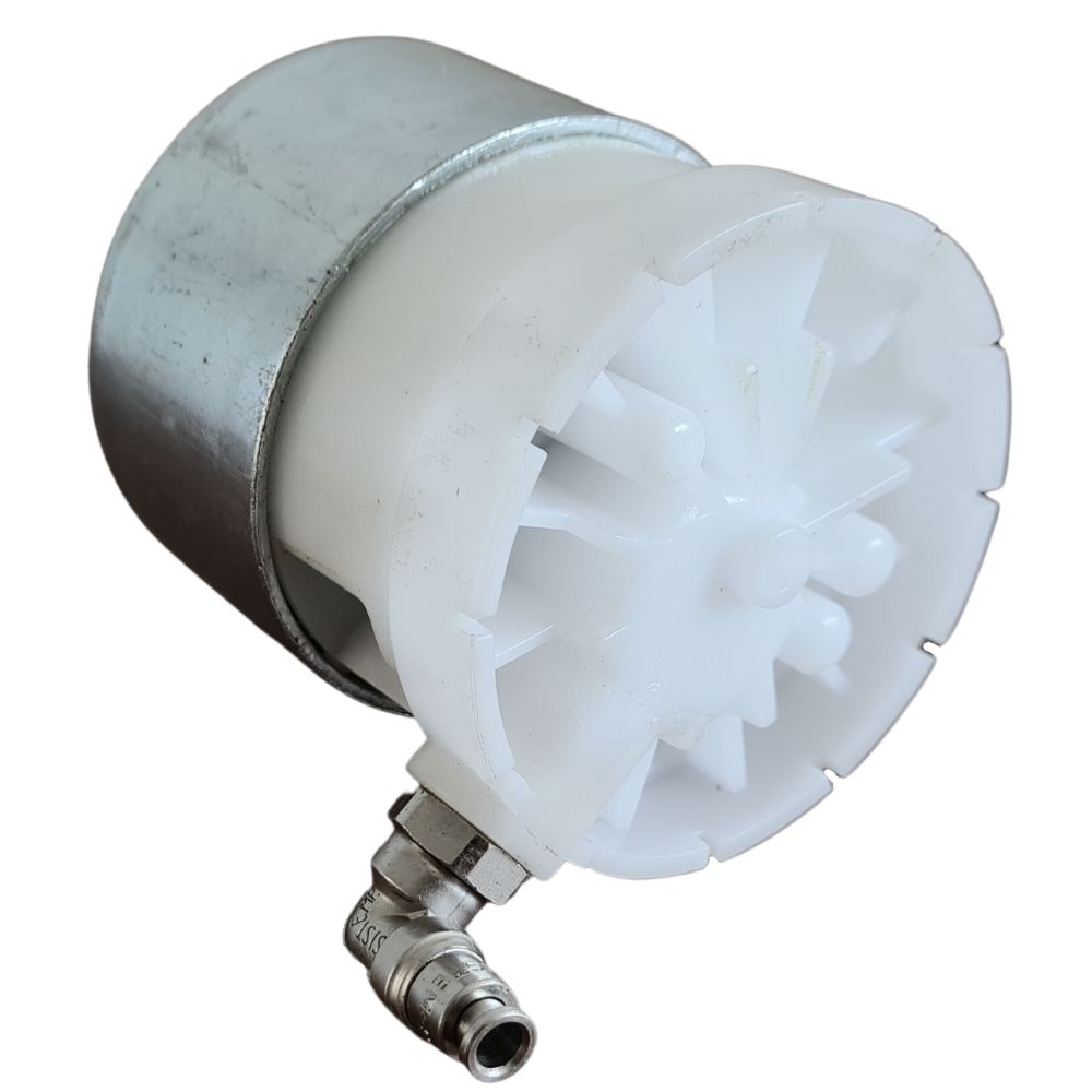 Cylinder Ø60 with quick exhaust valve, fitting 4 (710690520, RAVAGLIOLI)