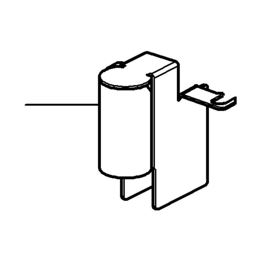 Black painted tool control tube assembly (730022821, RAVAGLIOLI)