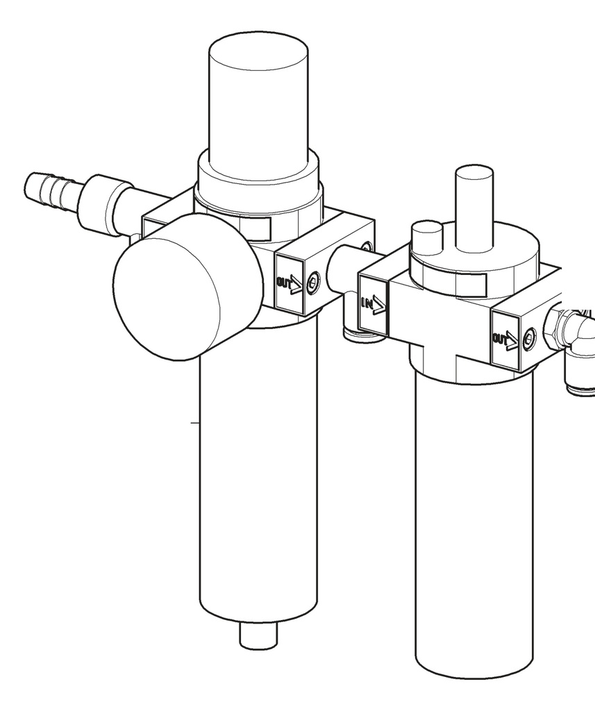 Filtra-reduktora (FRP) mezgls (730094372, RAVAGLIOLI)